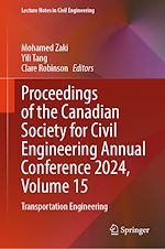 Télécharger le livre :  Proceedings of the Canadian Society for Civil Engineering Annual Conference 2024, Volume 15