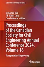 Télécharger le livre :  Proceedings of the Canadian Society for Civil Engineering Annual Conference 2024, Volume 16