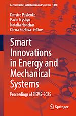 Télécharger le livre :  Smart Innovations in Energy and Mechanical Systems