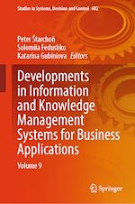 Télécharger le livre :  Developments in Information and Knowledge Management Systems for Business Applications