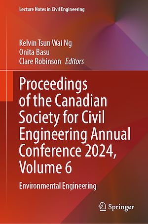 Téléchargez le livre :  Proceedings of the Canadian Society for Civil Engineering Annual Conference 2024, Volume 6