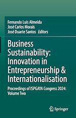 Télécharger le livre :  Business Sustainability: Innovation in Entrepreneurship & Internationalisation