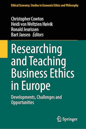 Téléchargez le livre :  Researching and Teaching Business Ethics in Europe