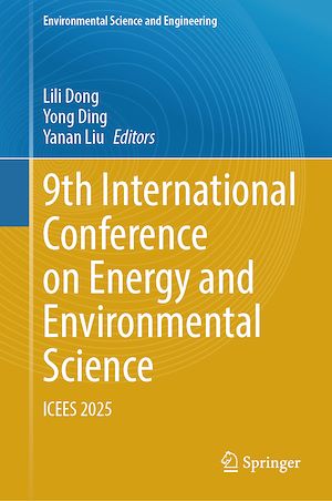 Téléchargez le livre :  9th International Conference on Energy and Environmental Science