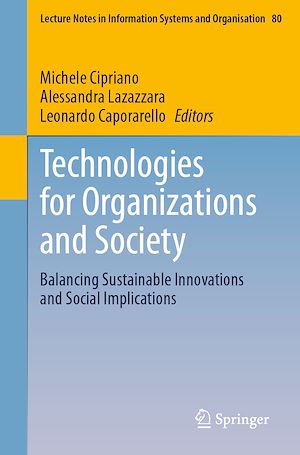 Téléchargez le livre :  Technologies for Organizations and Society