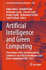 Télécharger le livre :  Artificial Intelligence and Green Computing