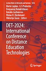 Télécharger le livre :  DET-2024: International Conference on Distance Education Technologies