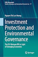Télécharger le livre :  Investment Protection and Environmental Governance