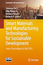 Télécharger le livre :  Smart Materials and Manufacturing Technologies for Sustainable Development