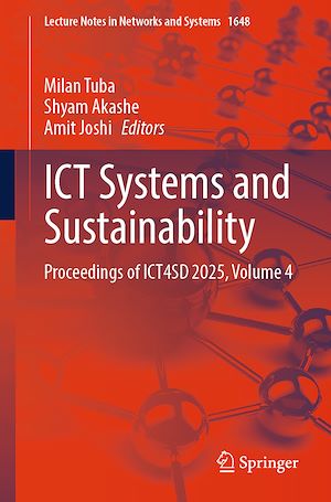 Téléchargez le livre :  ICT Systems and Sustainability