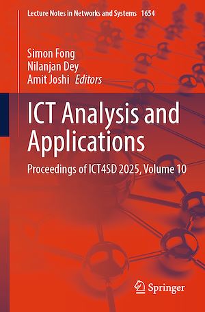 Téléchargez le livre :  ICT Analysis and Applications