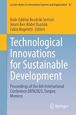 Télécharger le livre :  Technological Innovations for Sustainable Development