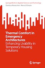 Télécharger le livre :  Thermal Comfort in Emergency Architectures