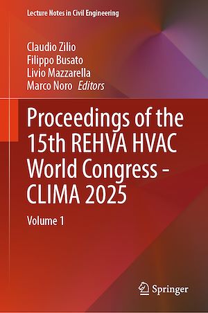 Téléchargez le livre :  Proceedings of the 15th REHVA HVAC World Congress - CLIMA 2025
