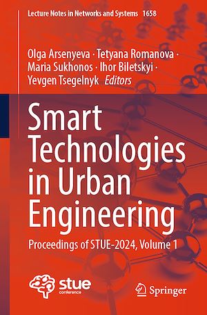 Téléchargez le livre :  Smart Technologies in Urban Engineering