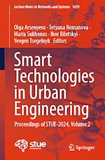 Télécharger le livre :  Smart Technologies in Urban Engineering