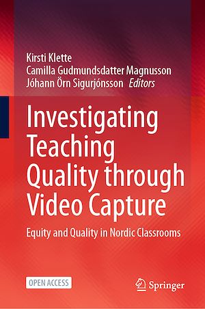 Téléchargez le livre :  Investigating Teaching Quality through Video Capture