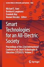 Télécharger le livre :  Smart Technologies for an All-Electric Society