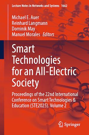 Téléchargez le livre :  Smart Technologies for an All-Electric Society