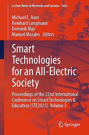 Téléchargez le livre :  Smart Technologies for an All-Electric Society