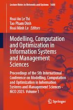 Télécharger le livre :  Modelling, Computation and Optimization in Information Systems and Management Sciences