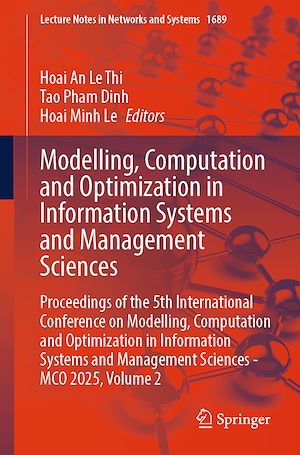 Téléchargez le livre :  Modelling, Computation and Optimization in Information Systems and Management Sciences