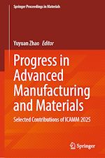 Télécharger le livre :  Progress in Advanced Manufacturing and Materials
