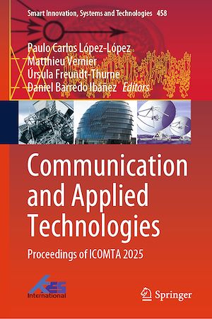 Téléchargez le livre :  Communication and Applied Technologies