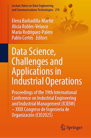 Téléchargez le livre :  Data Science, Challenges and Applications in Industrial Operations