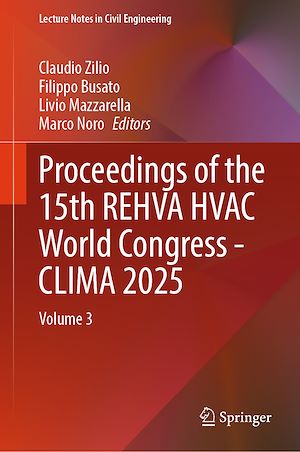 Téléchargez le livre :  Proceedings of the 15th REHVA HVAC World Congress - CLIMA 2025