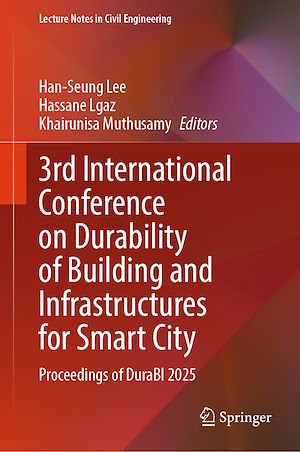 Téléchargez le livre :  3rd International Conference on Durability of Building and Infrastructures for Smart City