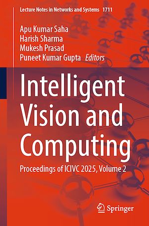 Téléchargez le livre :  Intelligent Vision and Computing