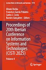 Télécharger le livre :  Proceedings of 20th Iberian Conference on Information Systems and Technologies (CISTI 2025)