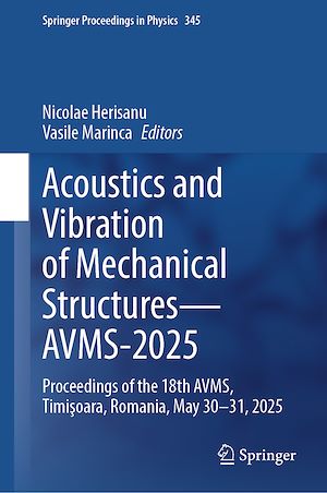 Téléchargez le livre :  Acoustics and Vibration of Mechanical Structures—AVMS-2025