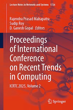 Téléchargez le livre :  Proceedings of International Conference on Recent Trends in Computing