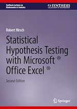 Télécharger le livre :  Statistical Hypothesis Testing with Microsoft ® Office Excel ®