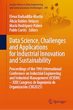 Télécharger le livre :  Data Science, Challenges and Applications for Industrial Innovation and Sustainability