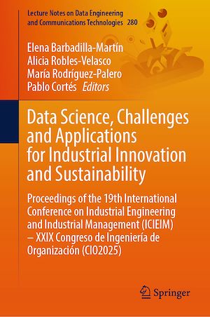 Téléchargez le livre :  Data Science, Challenges and Applications for Industrial Innovation and Sustainability