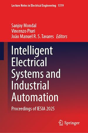 Téléchargez le livre :  Intelligent Electrical Systems and Industrial Automation
