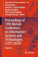 Télécharger le livre :  Proceedings of 19th Iberian Conference on Information Systems and Technologies (CISTI 2024)