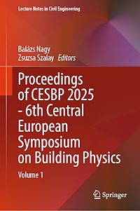 Download this ebook Proceedings of CESBP 2025 - 6th Central European Symposium on Building Physics