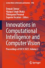 Télécharger le livre :  Innovations in Computational Intelligence and Computer Vision