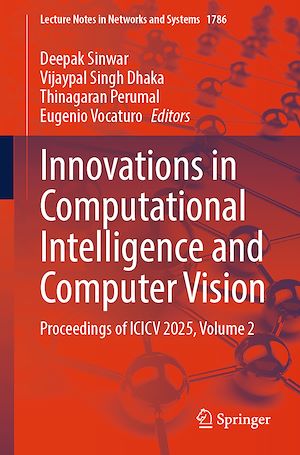 Téléchargez le livre :  Innovations in Computational Intelligence and Computer Vision