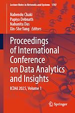 Télécharger le livre :  Proceedings of International Conference on Data Analytics and Insights