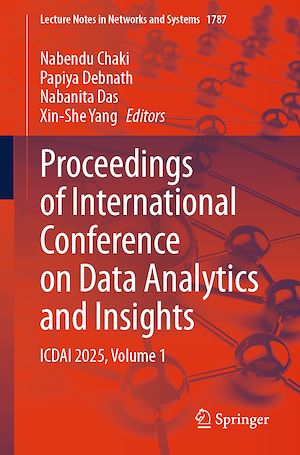 Téléchargez le livre :  Proceedings of International Conference on Data Analytics and Insights