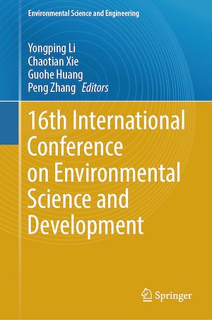 Téléchargez le livre :  16th International Conference on Environmental Science and Development