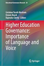 Télécharger le livre :  Higher Education Governance: Importance of Language and Voice