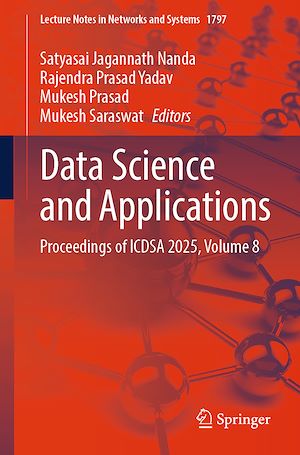 Téléchargez le livre :  Data Science and Applications