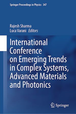 Téléchargez le livre :  International Conference on Emerging Trends in Complex Systems, Advanced Materials and Photonics
