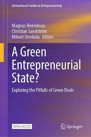 Téléchargez le livre :  A Green Entrepreneurial State?